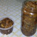 El cooksnap de Alejandra Alegre cuando hizo Mermelada de manzanas rojas, ciruelas y especias.