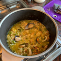 El cooksnap de Cranky I cuando hizo Arroz con mariscos.