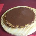 El cooksnap de lou12 cuando hizo Tarta tofi - Tarta de dulce de leche y chocolate.