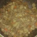 El cooksnap de Raul Battistoni cuando hizo Revuelto de papas y carne.