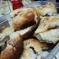 El cooksnap de Lisandro Godoy cuando hizo Miguelitos o pan de leche relleno.