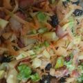 El cooksnap de Laura Robayo cuando hizo Ensalada dulce.