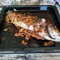 El cooksnap de Armando Guerra Segura cuando hizo Lubina al horno sencilla.
