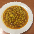 El cooksnap de McRover cuando hizo Potaje de garbanzos con pulpo.