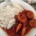 El cooksnap de RosyCocina cuando hizo Camarones a la diabla estilo sinaloa.