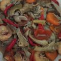 Cooksnap dari uwu holifah ana fatlullah untuk resep Tumis udang jamur tiram