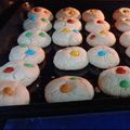 El cooksnap de Angie cuando hizo Galletitas con Rocklets.
