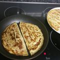 El cooksnap de jorge manuel ramirez cebador cuando hizo Crepes salados rellenos de jamón york, beicon y queso .