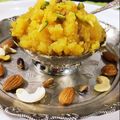 Surekha vedpathak's cooksnap of when they made मुगडाळ हलवा (moong dal halwa recipe in marathi).