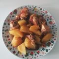 El cooksnap de Ali Taylor cuando hizo Conejo al ajillo en olla rápida (a mi estilo).