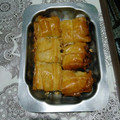 El cooksnap de Ana Lis Lugli cuando hizo Baklava.