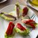 El cooksnap de Débora Cantero Martínez cuando hizo Cogollos de lechuga, pimientos asados y anchoas.