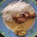 El cooksnap de Vero Sempertegui cuando hizo Pollo con miel-jengibre-jalapeño.