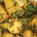 Mariam Azeem (Umme Sarim)'s cooksnap of when they made Mix sabzi (alu methi gajar matar bhaji).