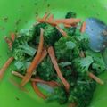 Cooksnap dari Gabriel timberlake untuk resep Salad brokoli wortel dressing wijen