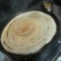 Rajeshwari Bhat's cooksnap of when they made Masala dosa.