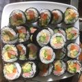 Cooksnap của Hong Hanh khi họ làm theo món Cơm cuộn rong biển Kimbap Hàn Quốc