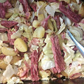 Valerie's cooksnap of when they made Corned beef and cabbage.