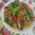 Cooksnap dari inten sakinah untuk resep 19. Tumis sawi putih daging sapi