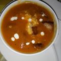 Itikona Banerjee's cooksnap of when they made টমেটো স্যুপ (Tomato soup recipe in Bengali).