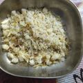 Kirti Mathur का कुकस्नैप जब उन्होंने मखाने नारियल की पंजीरी (Makhane nariyal ki panjiri recipe in hindi) बनाया था।