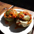 El cooksnap de Sheila D'Alessandro cuando hizo Zapallitos rellenos vegetarianos.
