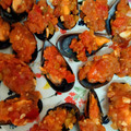 El cooksnap de Sandra cuando hizo Mejillones con sofrito.