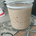 El cooksnap de Maribel Cordero cuando hizo Cómo hacer masa madre (levadura salvaje).