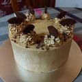 El cooksnap de mcm2103 cuando hizo Tarta de Plátano con relleno de Mantequilla de Cacahuete🍌🥜.
