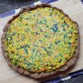El cooksnap de Ale Caraballo cuando hizo Tarta de verduras con masa integral.