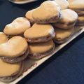 El cooksnap de Vicky Sanabria Esposito cuando hizo Alfajores de maizena, para el día de los enamorados.