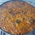 El cooksnap de Benalmádena cuando hizo 🇪🇸 Arroz en paella con conejo y alcachofas 🇪🇸.