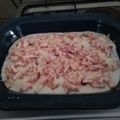 El cooksnap de Graciela da Rosa cuando hizo Acelga con salsa bechamel, jamón y queso.