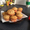 El cooksnap de migatocorria cuando hizo Muffins con pepitas de chocolate.