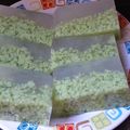 Cooksnap dari Tiyas untuk resep Agar-agar lumut / Puding Lumut Step by step