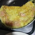El cooksnap de Jhonatan Giraldo Gutièrrez cuando hizo Omelette de jamón y queso.