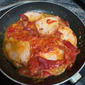 El cooksnap de angela cuando hizo Lomo adobado con pimientos del piquillo.
