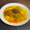El cooksnap de دود هرز Velas cuando hizo Albondigas con patatas.