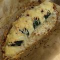 El cooksnap de Paola Lozano Zafra cuando hizo Calabacín con bacon y queso.