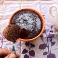 El cooksnap de Julieta cuando hizo Torta de chocolate en taza.
