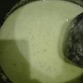 El cooksnap de aibin cuando hizo Crema de calabacín y puerros con queso.