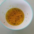 il CookFra quando ha preparato Salsa per condire il pesce alla griglia