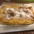 El cooksnap de Cecilia Apolo cuando hizo Pastela marroquí de pollo.