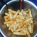 Cooksnap của NgÂn Ny🌵 khi họ làm theo món Nui chiên bơ tỏi cay ăn vặt 🍟🍟🍟