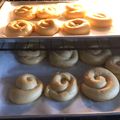 El cooksnap de Magin Revillo cuando hizo Ensaimadas. (Thermomix).