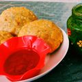 Veena Chopra का कुकस्नैप जब उन्होंने मटर की कचौड़ी (matar ki kachodi recipe in Hindi) बनाया था।