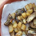il Letizia Vallini quando ha preparato Padellata Carciofi e Patate