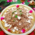 Kajal Jaiswal का कुकस्नैप जब उन्होंने धनिया पंजीरी जन्माष्टमी स्पेशल भोग(dhaniya pinjiri janmashtami specipal bhog recipe in hindi) बनाया था।