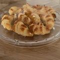 El cooksnap de Clara cuando hizo Croissant de masa de hojaldre sin relleno.