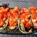 El cooksnap de Laegnur cuando hizo Tacos vegetales con atún y mayonesa.